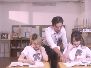 Model tv - panas ujian sprint: school seragam bukkake x rated movie feat. han tang by faphouse